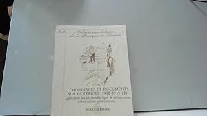 Seller image for Cahiers anecdotiques de la banque de france -n10 -Tmoignages et documents sur la priode 1940-1945 (2) for sale by JLG_livres anciens et modernes