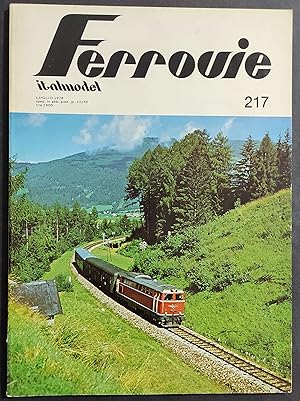 Italmodel Ferrovie n.217 - Luglio 1978 - In Cop. Korridorzug in Val Pusteria