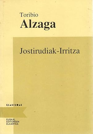 Imagen del vendedor de Jostirudiak irritza . a la venta por Librera Astarloa