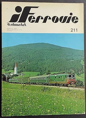 Italmodel Ferrovie n.211 - Gennaio 1978 - In Cop. Treno Passeggeri con Locomotiva