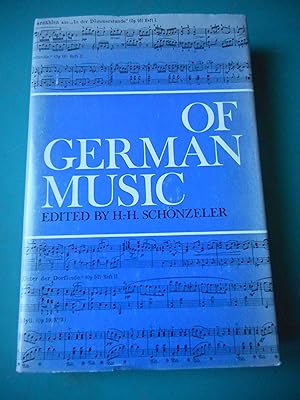 Imagen del vendedor de Of German Music - A Symposium a la venta por Frederic Delbos