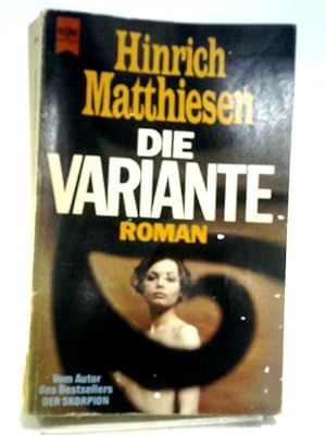 Seller image for Die Variante for sale by World of Rare Books