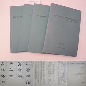 Seller image for The Japanese Writing System. A structural approach * 4 Bnde ( v o l l s t  n d i g ) for sale by Galerie fr gegenstndliche Kunst