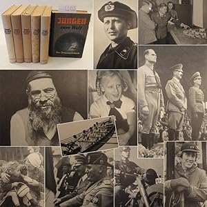 Bild des Verkufers fr Jungen - eure Welt! Das Jungenjahrbuch 1., 2., 4.-6. Jahrgang 1938, 1939, 1941, 1942, 1943 * 5 B  n d e Dieses Buch wird von uns nur zur staatsbrgerlichen Aufklrung und zur Abwehr verfassungswidriger Bestrebungen angeboten (86 StGB) zum Verkauf von Galerie fr gegenstndliche Kunst