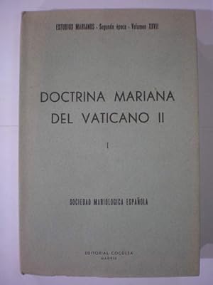 Imagen del vendedor de Doctrina mariana del Vaticano II. Tomo I. Orientaciones y criterios a la venta por Librera Antonio Azorn