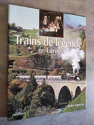 Bild des Verkufers fr Trains de lgende en Europe. zum Verkauf von Librairie Pique-Puces