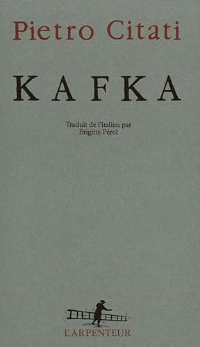 Imagen del vendedor de Kafka a la venta por Dmons et Merveilles