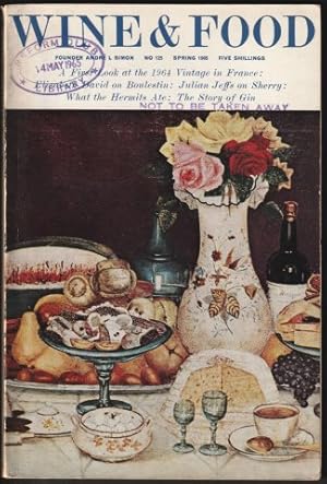 Bild des Verkufers fr Wine and Food. A Gastronomical Quarterly. No.126. Summer Number, 1965. zum Verkauf von Janet Clarke Books ABA