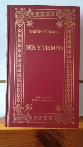 Imagen del vendedor de SER Y TIEMPO a la venta por Librera Pramo