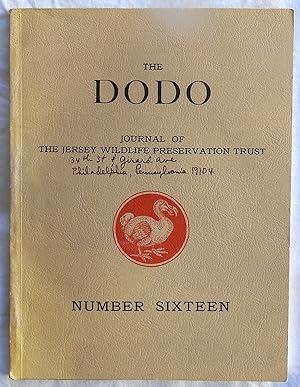 Immagine del venditore per The Dodo: Journal of the Jersey Wildlife Preservation Trust Number 16 1979 venduto da Argyl Houser, Bookseller