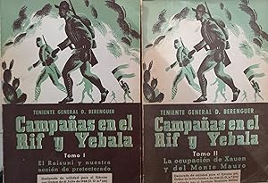 Seller image for CAMPAAS EN EL RIF Y YEBALA (2 TOMOS) for sale by LIBRERIA ANTICUARIO BELLVER MADRID