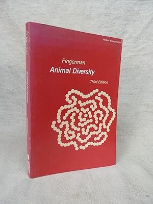 Seller image for ANIMAL DIVERSITY, THIRD EDITION. MODERN BIOLOGY SERIES. for sale by Gage Postal Books