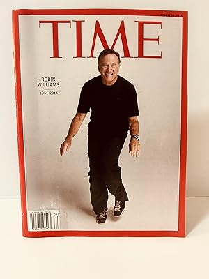 Bild des Verkufers fr Robin Williams: 1951-2014 [TIME MAGAZINE TRIBUTE: Vol. 184, No. 7, August 25, 2014] zum Verkauf von Vero Beach Books