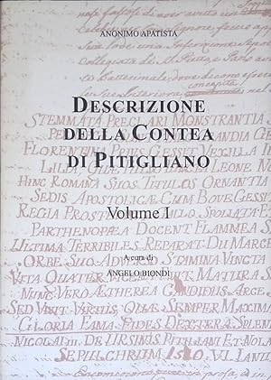 Descrizione della Contea di Pitigliano Vol. I
