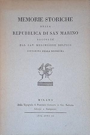 Memorie storiche della Repubblica di San Marino