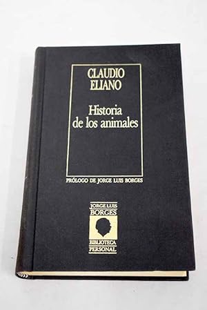 Imagen del vendedor de Historia de los animales a la venta por Alcan Libros