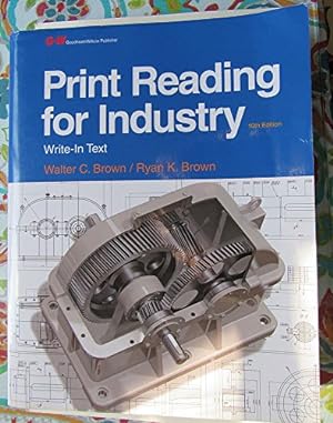 Imagen del vendedor de Print Reading for Industry a la venta por -OnTimeBooks-