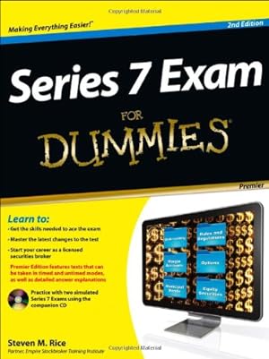 Seller image for Series 7 Exam For Dummies for sale by Reliant Bookstore