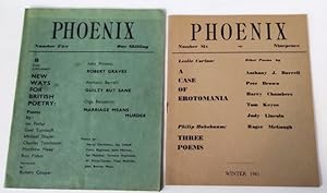 Immagine del venditore per Phoenix 5 , Spring 1961 and Phoenix 6 Winter 1961 venduto da Your Book Soon