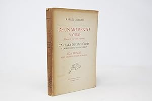 Imagen del vendedor de De un momento a otro (drama de una familia espaola). Cantata de los hroes y la fraternidad de los pueblos. Vida bilinge de un refugiado espaol en Francia a la venta por Daniel Zachariah