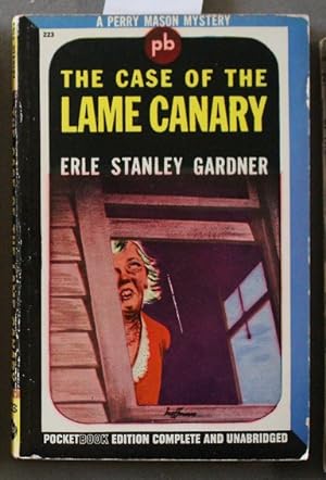 Seller image for THE CASE OF THE LAME CANARY. - A Perry Mason Mystery (Pocket Book # 223 ); for sale by Comic World