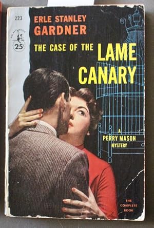 THE CASE OF THE LAME CANARY. - A Perry Mason Mystery (Pocket Book # 223 );