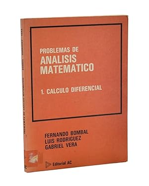 Imagen del vendedor de PROBLEMAS DE ANLISIS MATEMTICO, TOMO 1. CLCULO DIFERENCIAL a la venta por Librera Monogatari