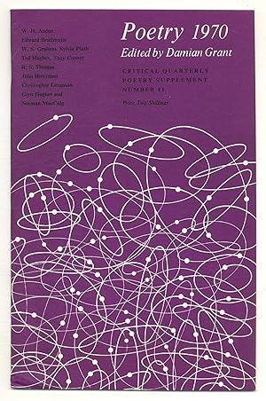 Bild des Verkufers fr Poetry 1970 zum Verkauf von Between the Covers-Rare Books, Inc. ABAA