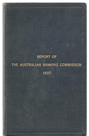 Report of the Australian Banking Commission 1937