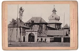 Fotografie L. J. Cechna. Prag, Ansicht Prag, Narodopisna Vystava Ceskolovansak 1895, Chodsky stat...