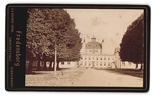 Fotografie E. V. Harboe, Kjobenhavn, Ansicht Kopenhagen, Allee zum Schloss Fredensborg