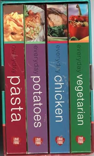 Seller image for Everyday Kitchen Library: Everyday Pasta; Everyday Chicken; Everyday Vegetarian; Everyday Potatoes for sale by Leura Books