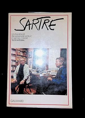 Seller image for Sartre Un film ralis par Astruc Contat for sale by LibrairieLaLettre2