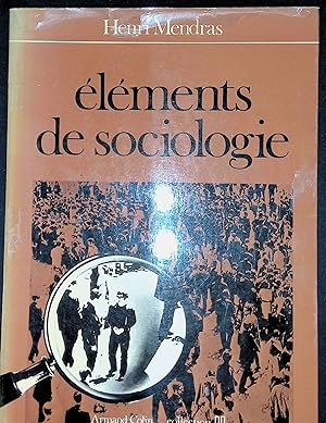 Seller image for Elments de sociologie for sale by LibrairieLaLettre2