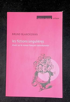 Seller image for Les fictions singulires for sale by LibrairieLaLettre2