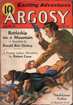 Imagen del vendedor de Argosy Weekly: Action Stories of Every Variety, Volume 266, Number 3; August 8, 1936 a la venta por Clausen Books, RMABA