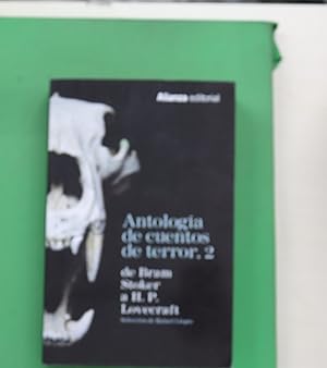 Imagen del vendedor de Antologa de cuentos de terror (t. II) a la venta por Librera Alonso Quijano