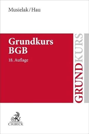Seller image for Grundkurs BGB for sale by BuchWeltWeit Ludwig Meier e.K.
