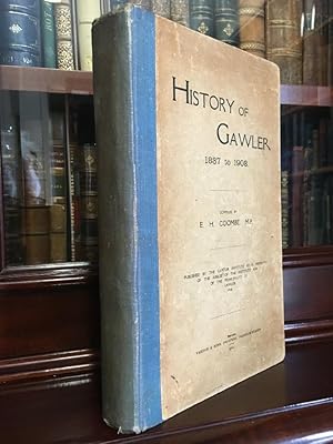 Seller image for History of Gawler 1837 to 1908. for sale by Time Booksellers