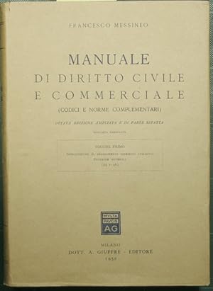 Manuale di Diritto Civile e Commerciale