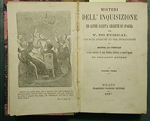 Misteri dell'Inquisizione ed altre società segrete di Spagna