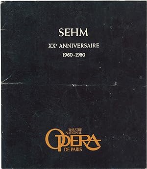 Seller image for Original program and materials for the 20th anniversary of the Salon International de l'Habillement Masculin for sale by Royal Books, Inc., ABAA