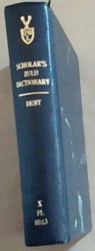 Immagine del venditore per Scholar's Zulu Dictionary: English-Zulu and Zulu-English venduto da Chapter 1
