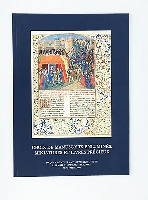Choix de Manuscrits Enluminés, Miniatures et Livres Précieux