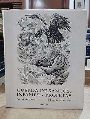 Imagen del vendedor de CUERDA DE SANTOS INFAMES Y PROFETAS. a la venta por LLIBRERIA KEPOS-CANUDA