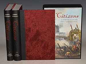 Bild des Verkufers fr Citizens A Chronicle of the French Revolution. Two Volumes in Slipcase. zum Verkauf von PROCTOR / THE ANTIQUE MAP & BOOKSHOP