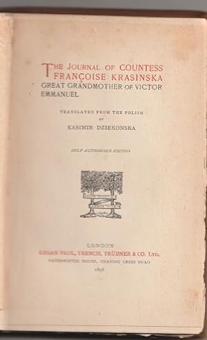 The Journal of Countess Francoise Krasinska.