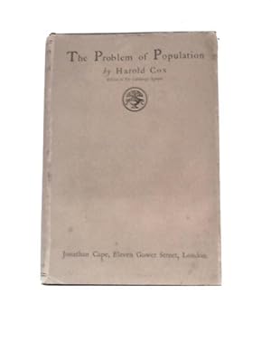Bild des Verkufers fr The Problem of Population zum Verkauf von World of Rare Books