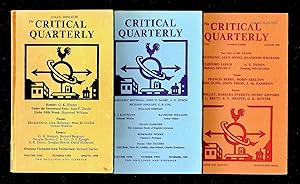 THE CRITICAL QUARTERLY VOLUMES 1 - 35.