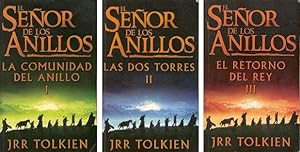 Imagen del vendedor de El Señor de los Anillos I-II-III. Obra completa en 3 volúmenes. JRR Tolkien a la venta por Grupo Letras